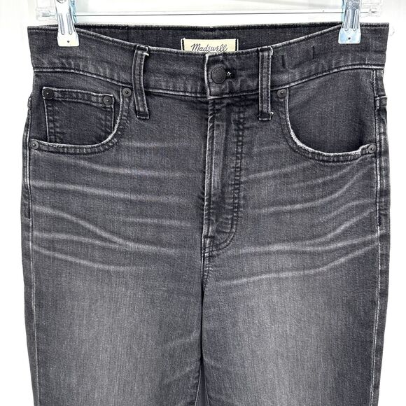 MADEWELL Gray Perfect Vintage Crop Jeans Size 27T 27 Tall Long - Picture 4 of 10
